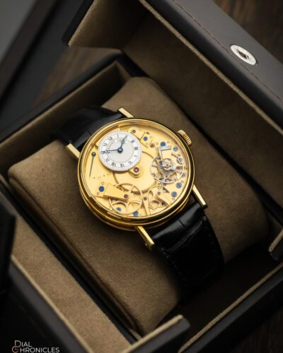 Breguet Tradition 18K Yellow Gold 37mm. 7027
