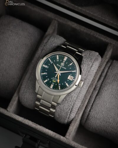 Grand Seiko Hi-Beat GMT Shunbun 39.5mm SBGJ251
